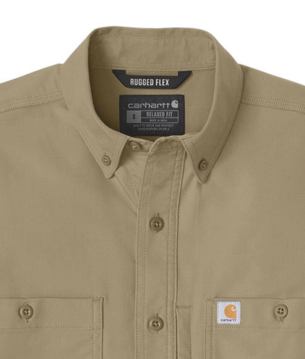Carhartt Mens Rugged Professional Series Short Sleeve Shirt