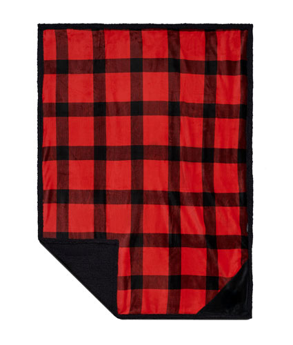 Field Co. Buffalo Plaid Sherpa Blanket