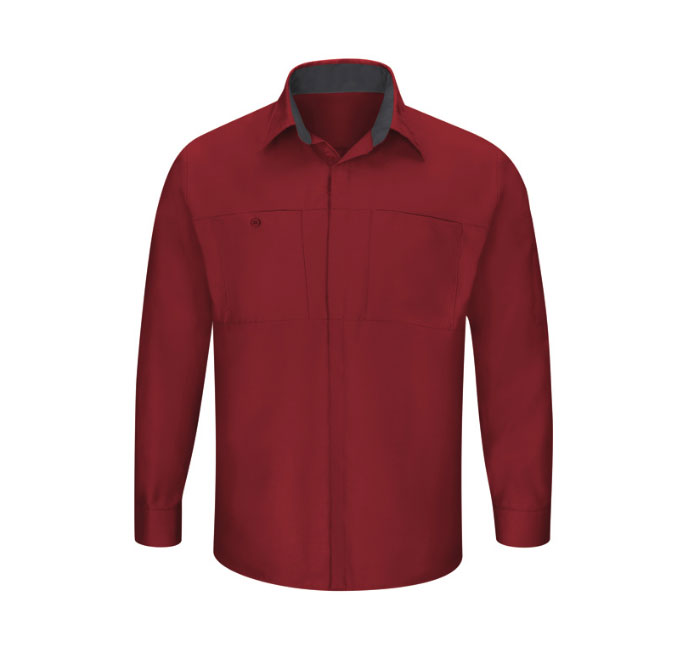 Red Kap Mens Performance Plus Shop Shirt
