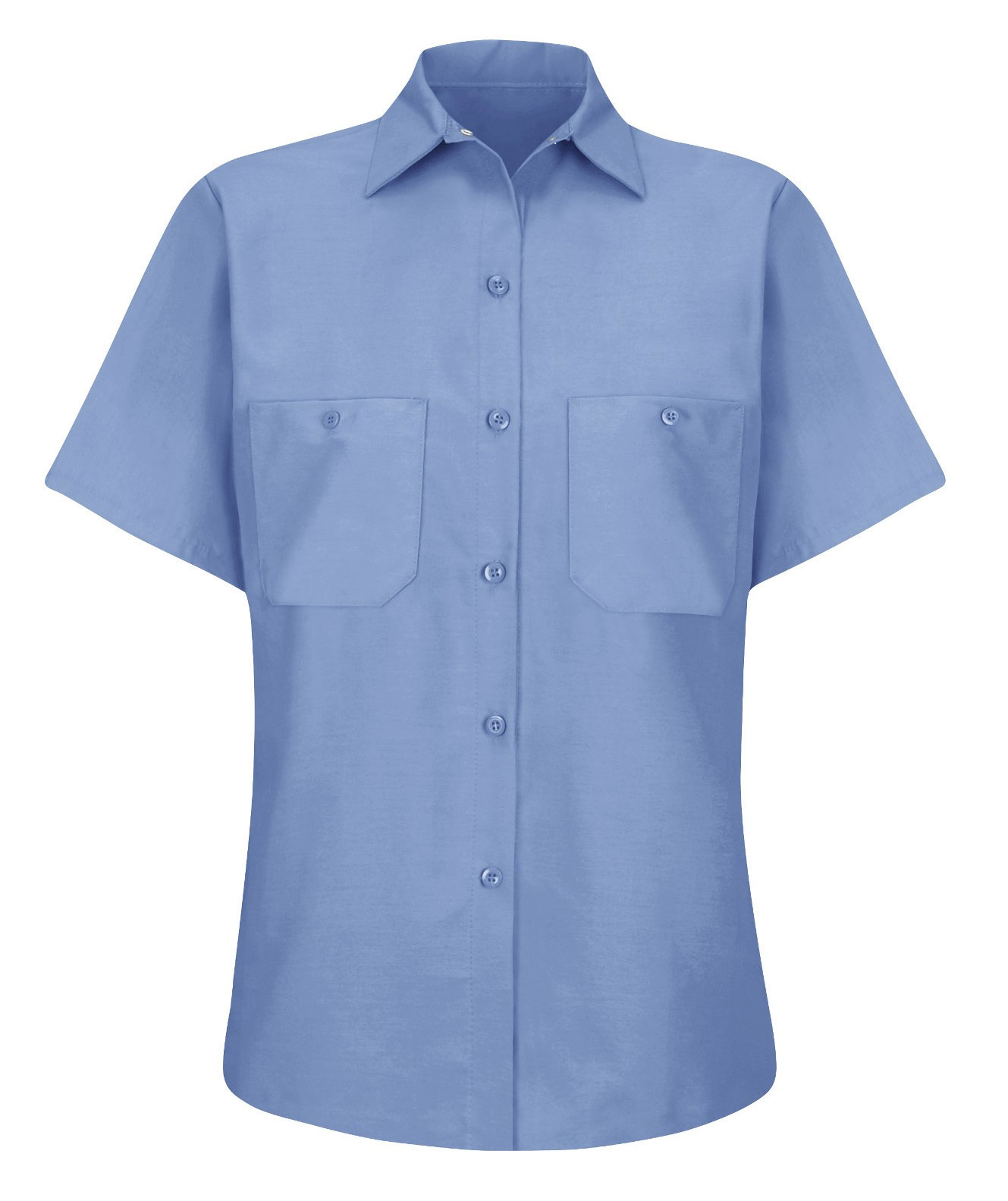 Red Kap Womens Half Sleeve Industrial Work Shirt