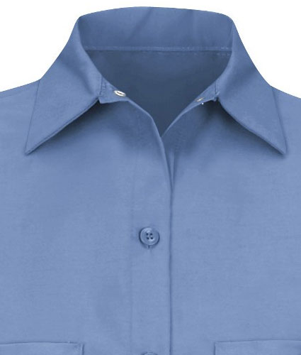 Red Kap Womens Half Sleeve Industrial Work Shirt