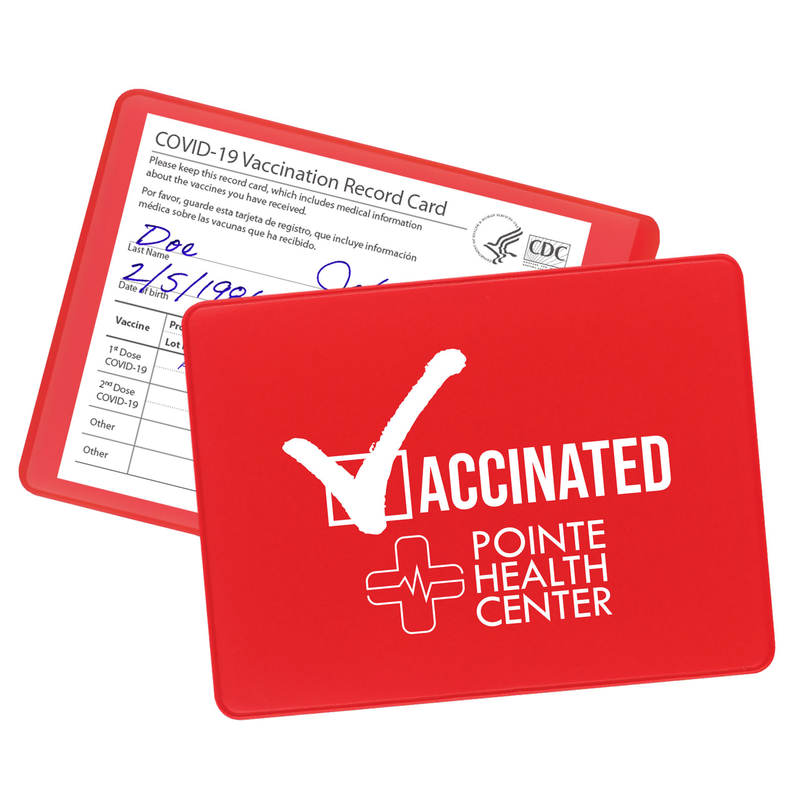 Small Vaccination Card Holder 
