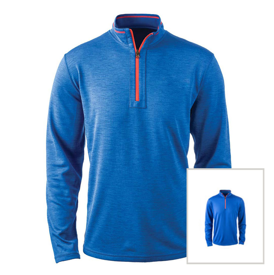 Reebok Mens Circuit Reversible Quarter-Zip