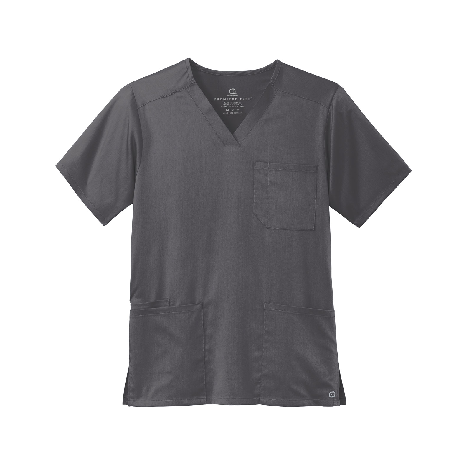 WonderWink Mens Premiere Flex V-Neck Top