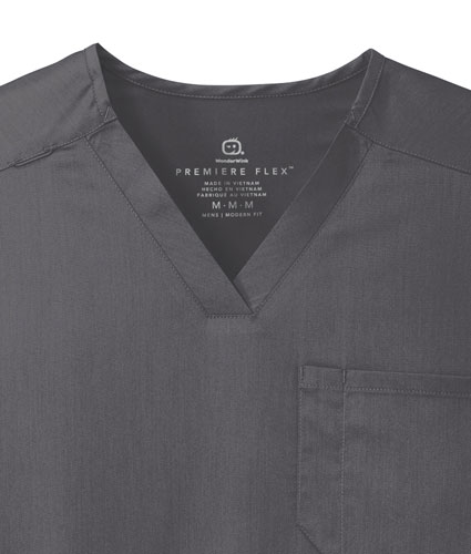 WonderWink Mens Premiere Flex V-Neck Top