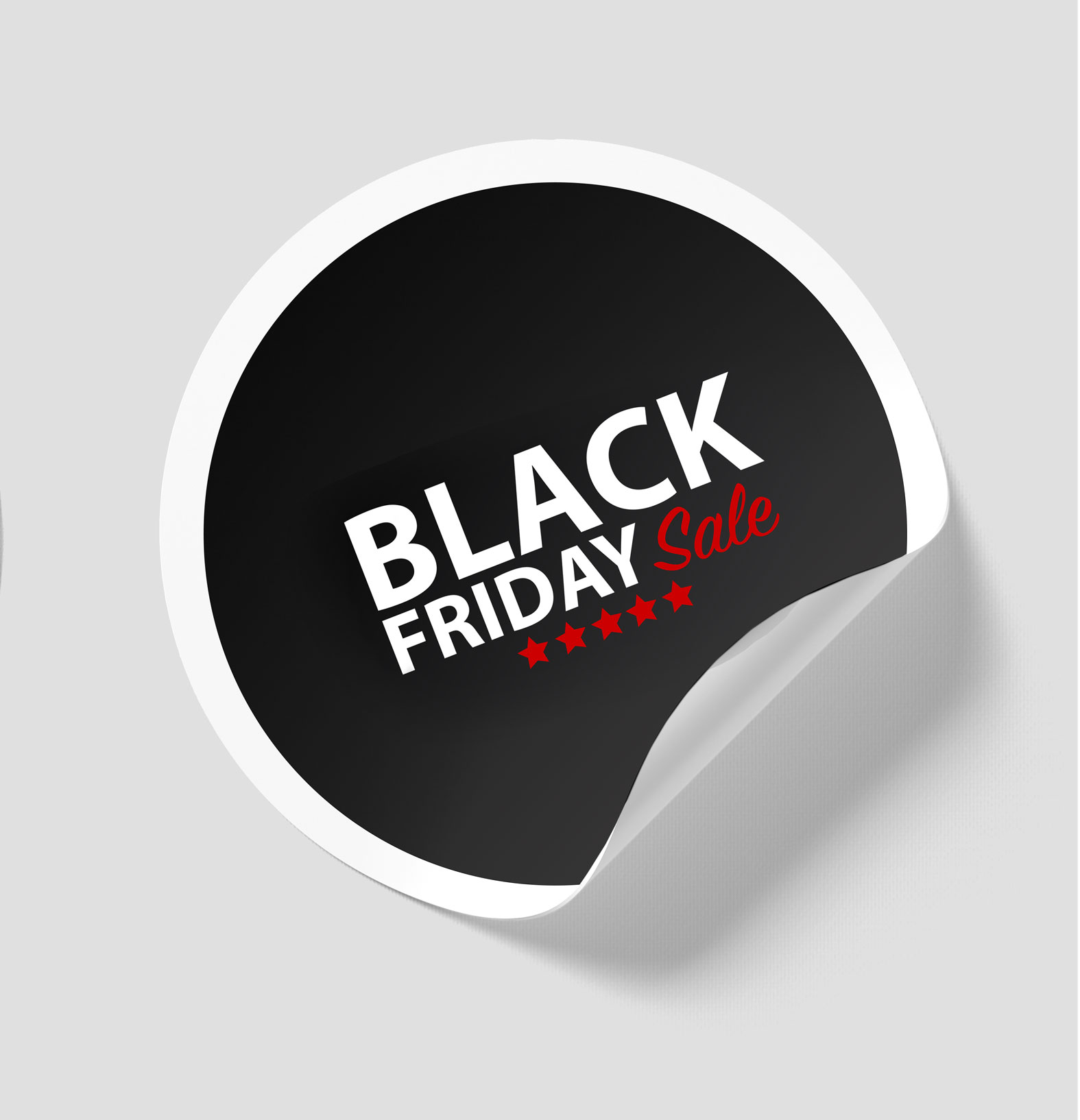 2.5 inch Circle Waterproof Vinyl Stickers