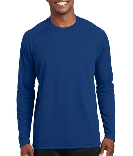 Sport-Tek Mens Dry Zone Long Sleeve Raglan T-Shirt