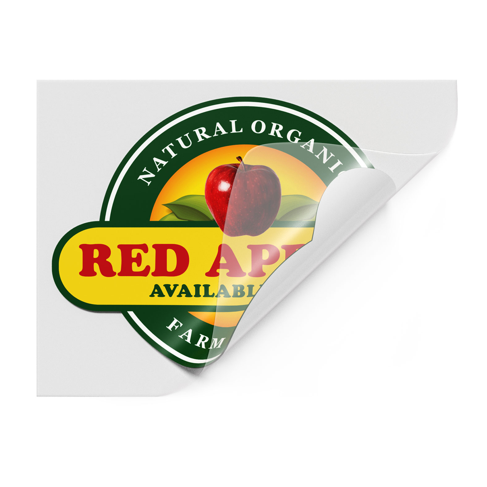 16 inch x 20 inch  Window Cling-Clear