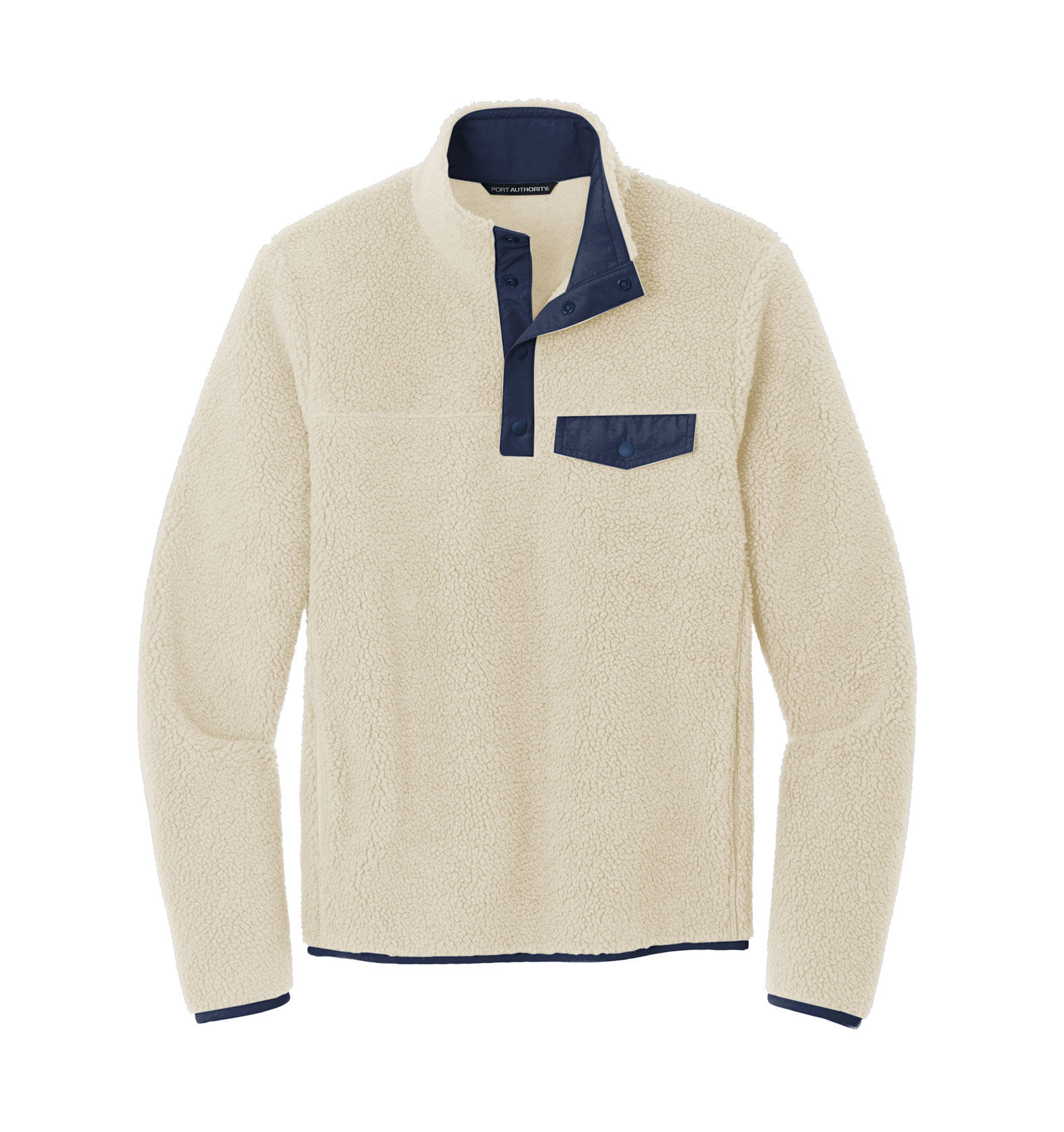 Port Authority Adult Camp Fleece Snap Pullover
