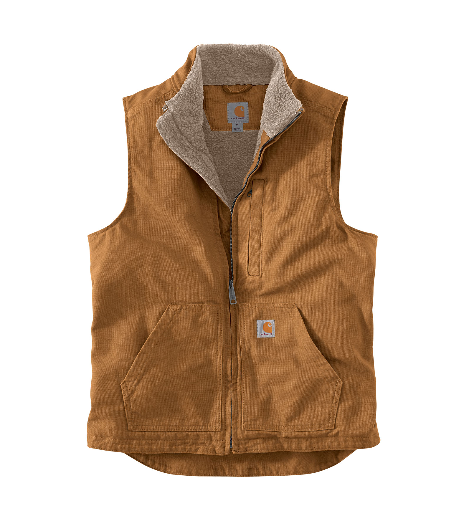 Carhartt Adult Sherpa-Lined Mock Neck Vest