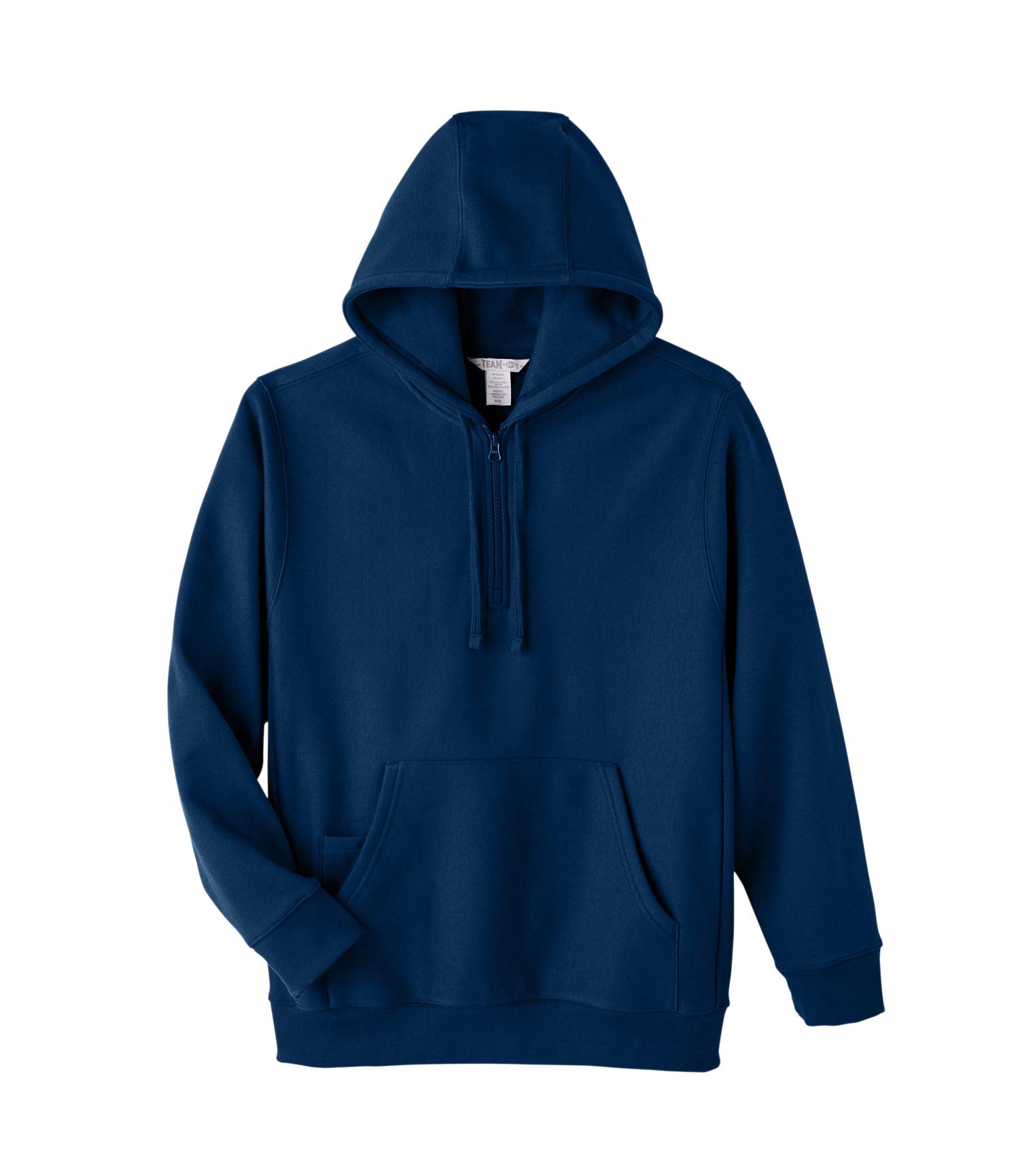 Team 365 Unisex Zone HydroSport Heavyweight Quarter-Zip Hooded Sweatshirt