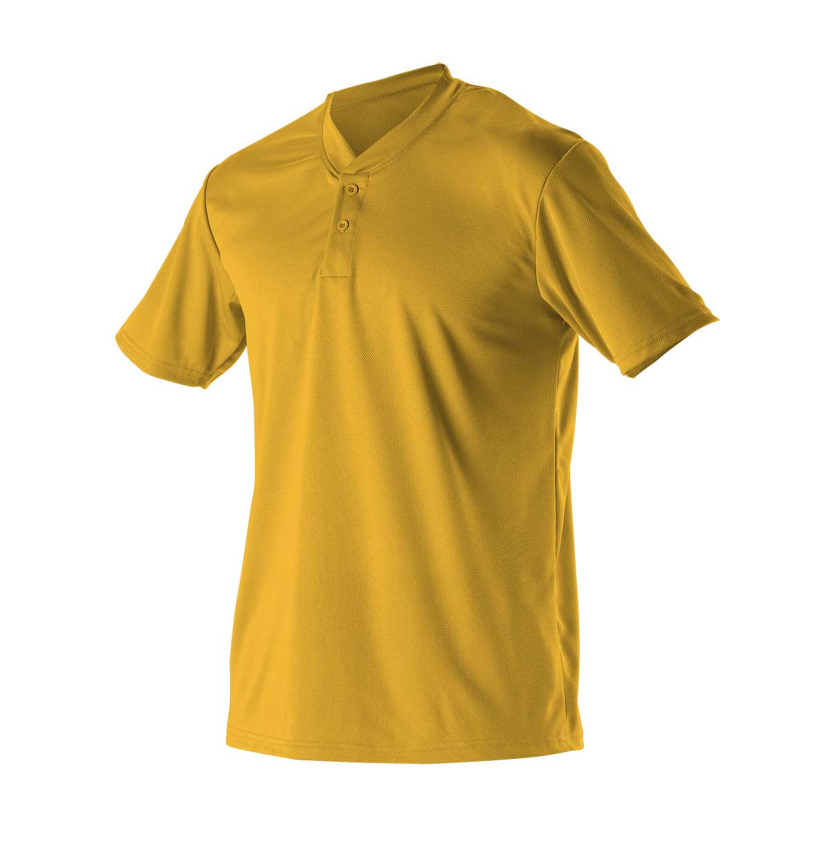 Alleson Youth Baseball 2 Button Henley Jersey