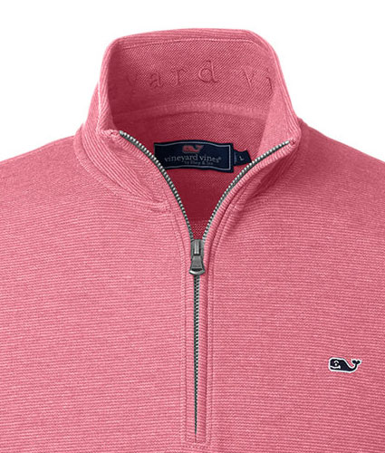 Vineyard Vines Mens Saltwater Quarter-Zip