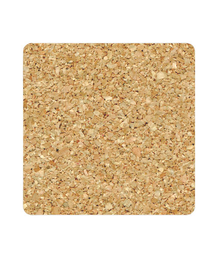 Americanna Square Cork Coaster Set of 4