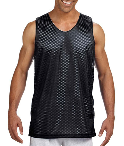 A4 Mens Reversible Mesh Tank