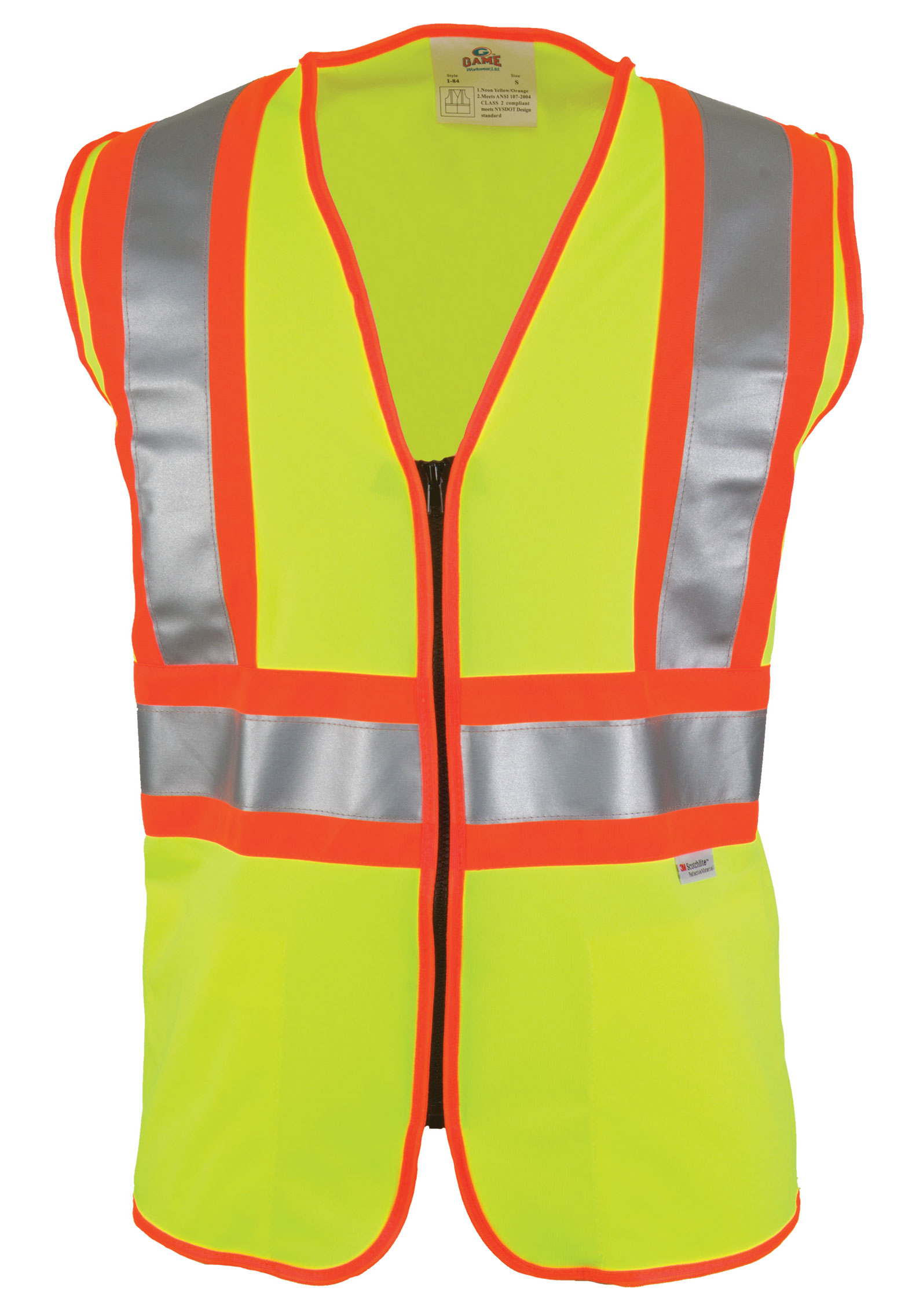 Game Sportswear Adult  D.O.T. ANSIISEA Compliant Vest