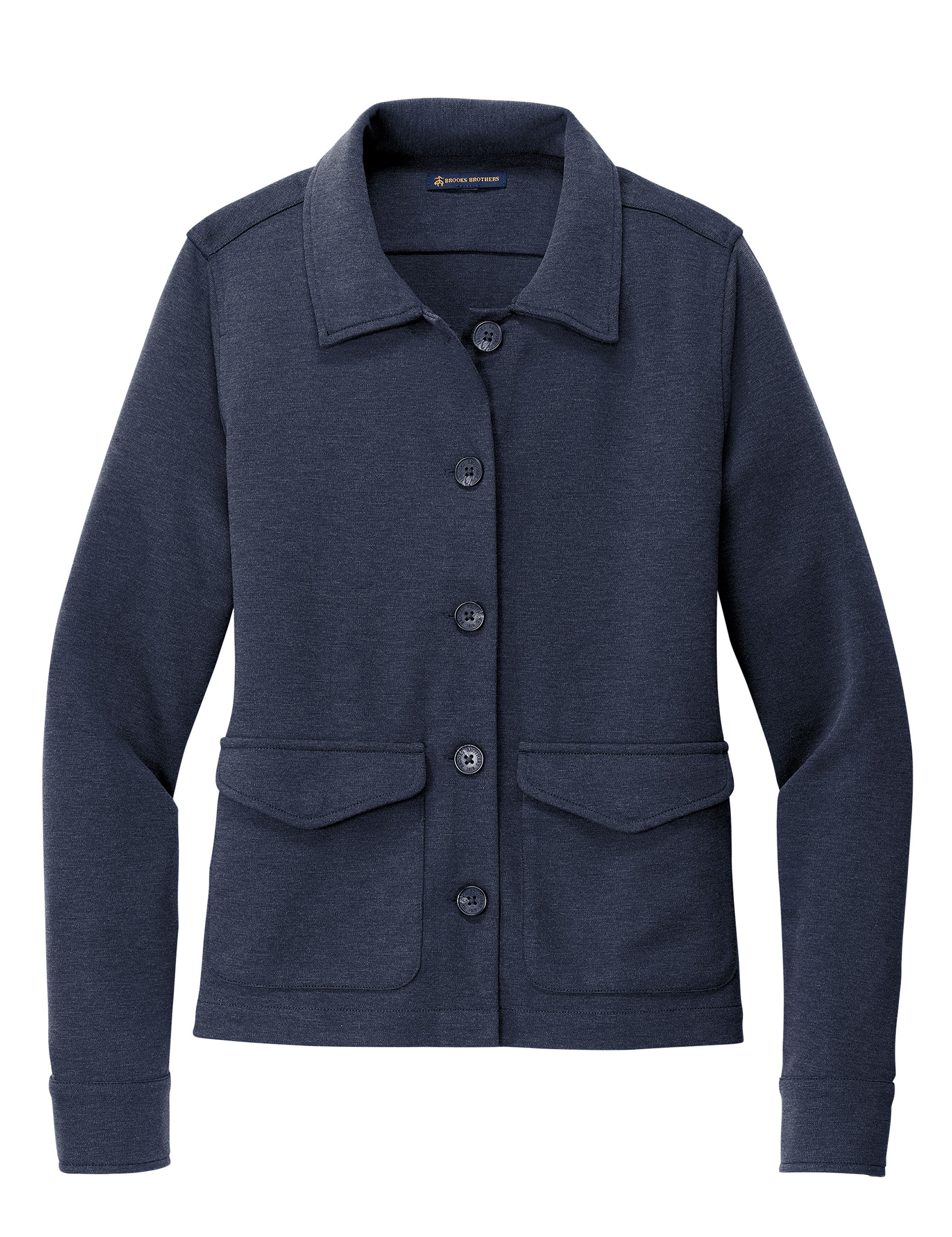 Brooks Brothers Womens Mid-Layer Stretch Button Jacket