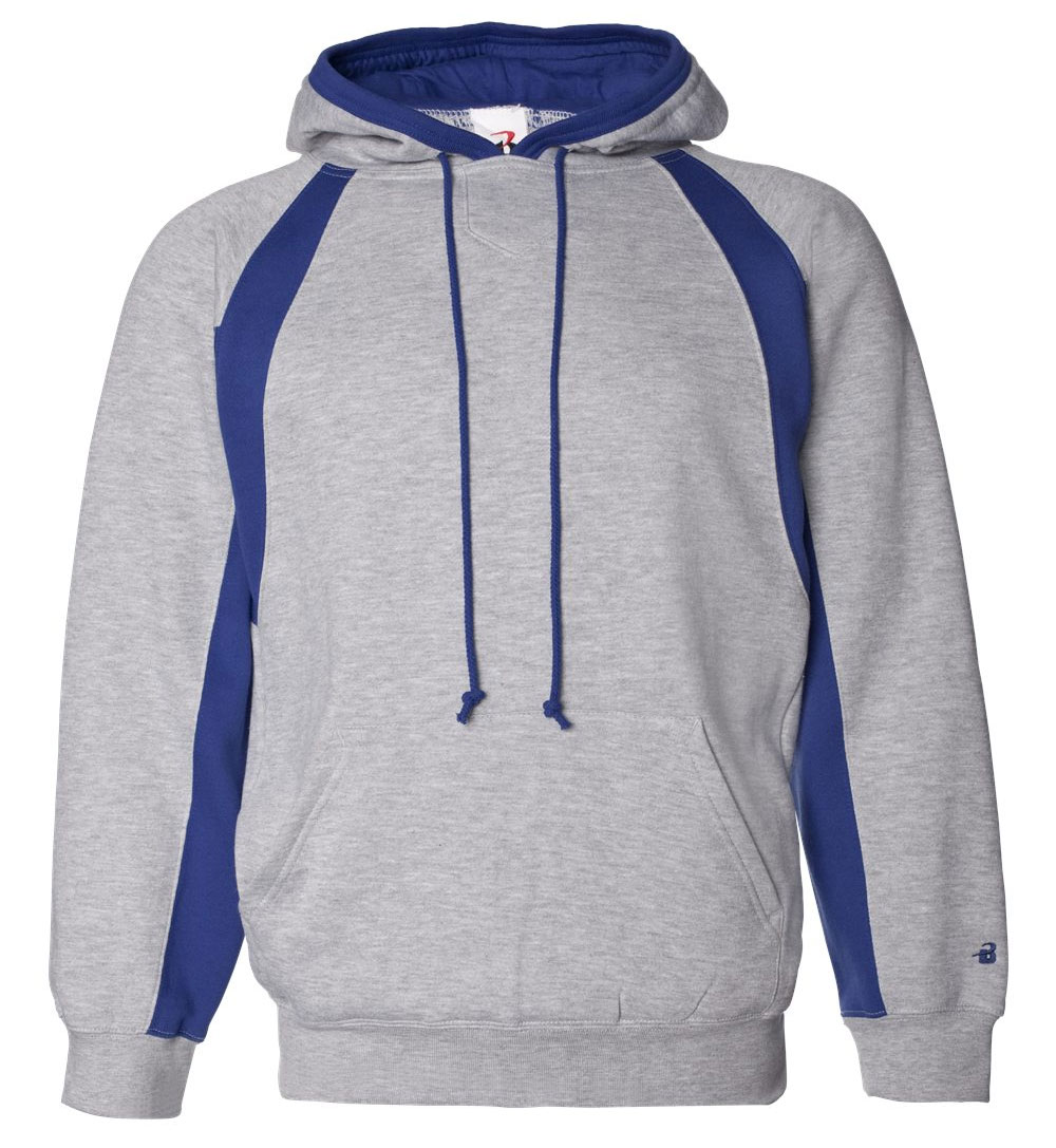 Badger Mens Hook Hood Fleece with Headset Opening