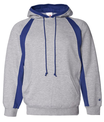Badger Mens Hook Hood Fleece with Headset Opening