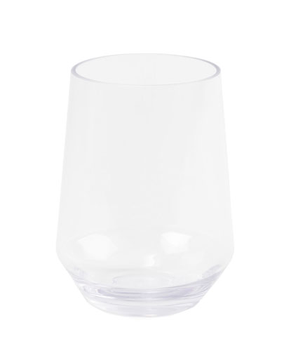 Gemline Soiree Tritan Stemless Wine Glass - 16 oz