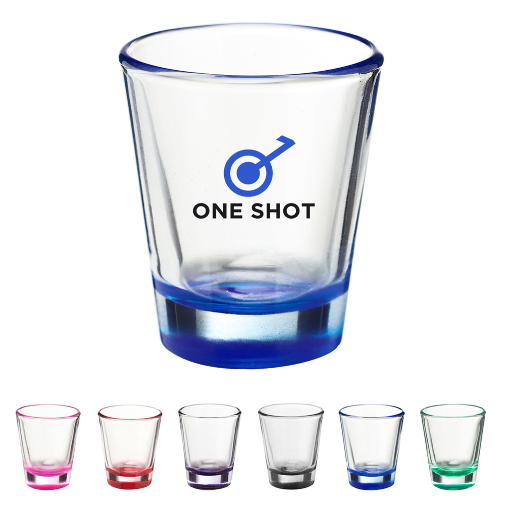 Belpromo 1.75oz Glass Shot Glasses 