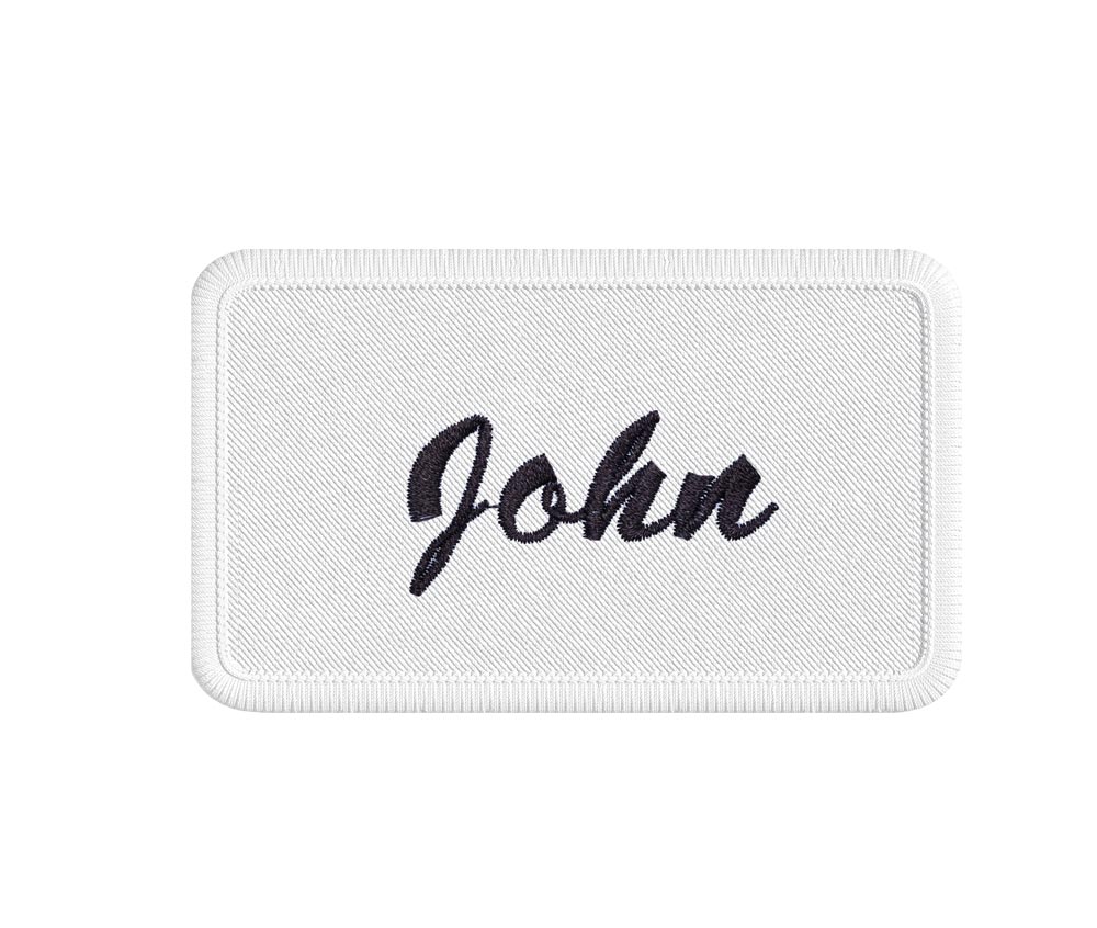 4 inch Rectangle Embroidered Patch