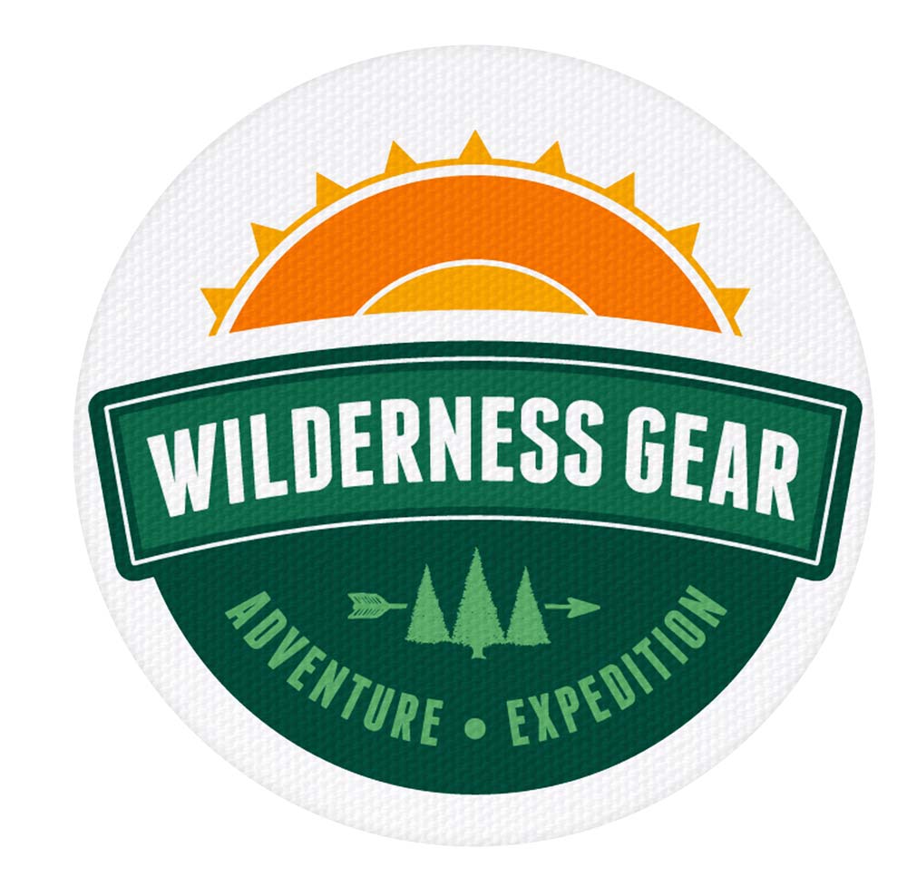 3.5 inch Round Sublimated Patch