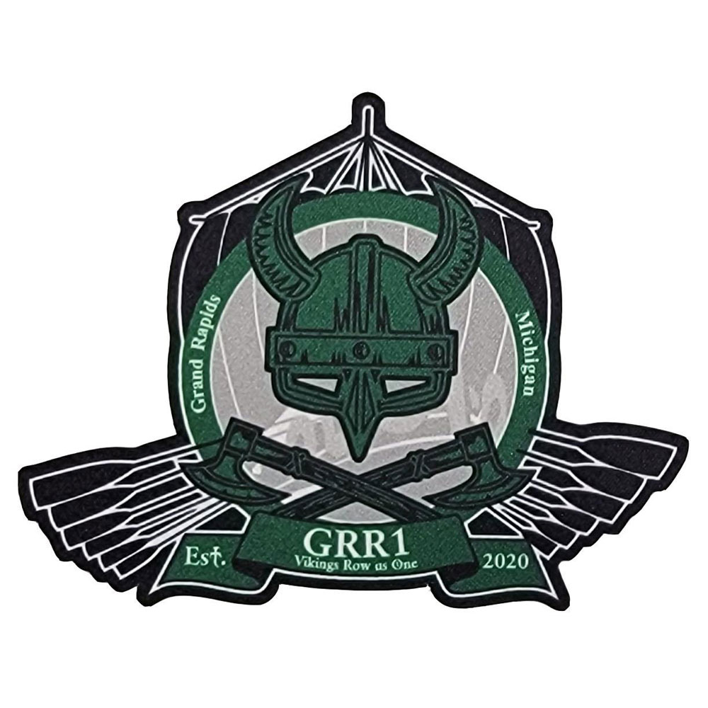 3 inch Custom Shape Sublimated Patch