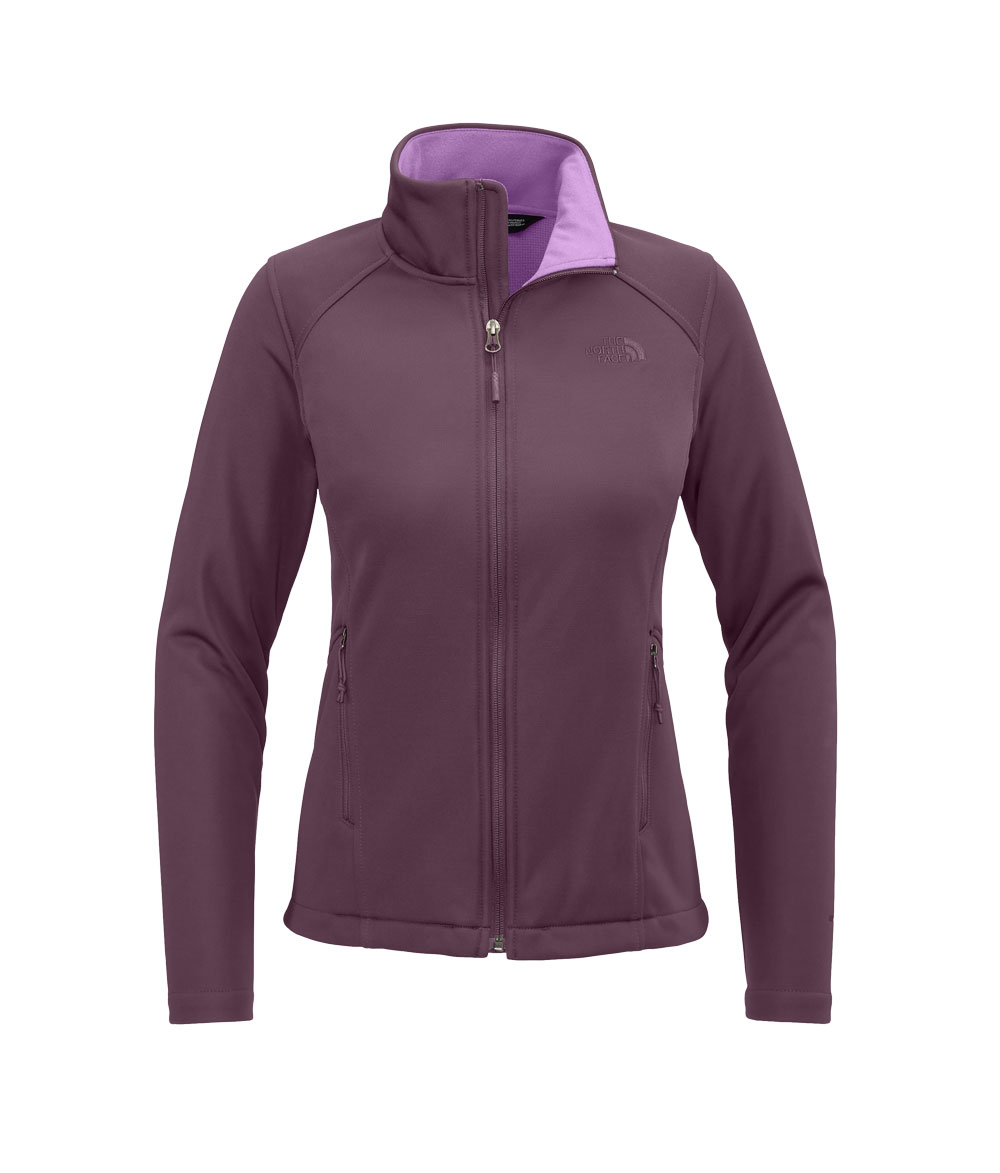 The North Face Ladies Chest Logo Ridgewall Soft Shell Jacket