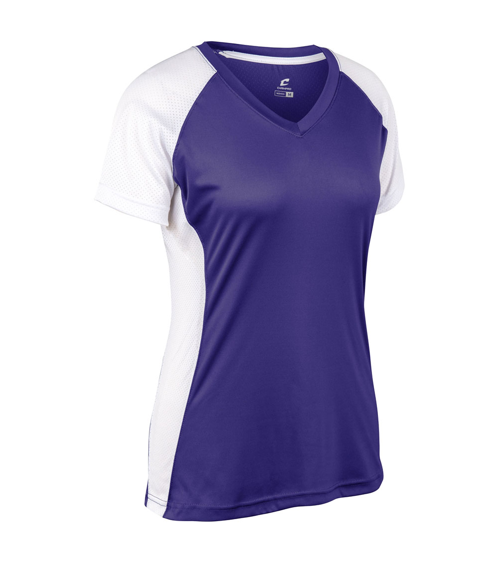 Champro Ladies Infinite V-Neck Short Sleeve Jersey