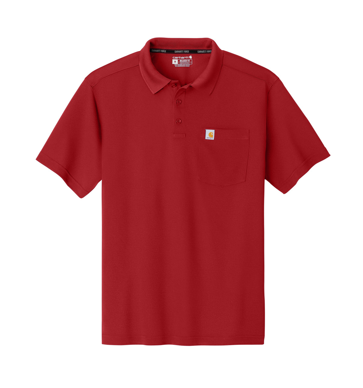 Carhartt Force Mens Snag-Resistant Pocket Polo