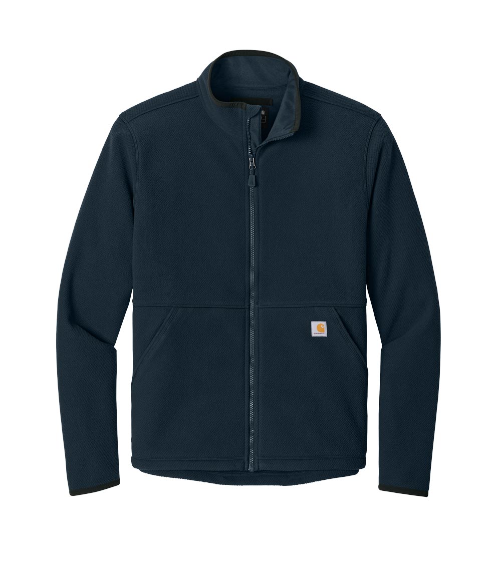 Carhartt Adult Textured Full-Zip Fleece Jacket