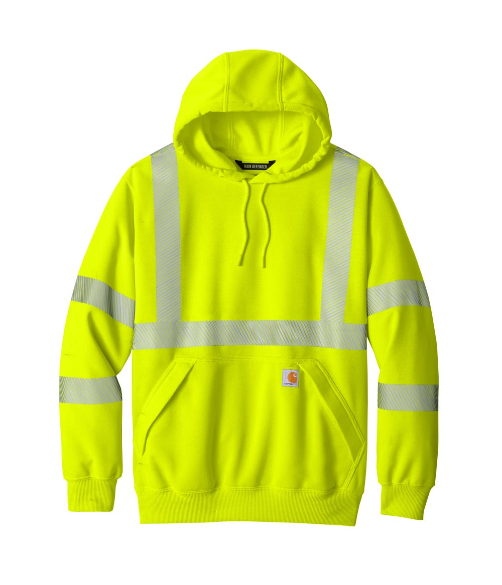 Carhartt Adult  ANSI 107 Class 3 Hooded Sweatshirt
