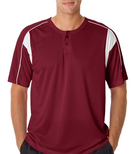Badger Mens Pro Placket Jersey