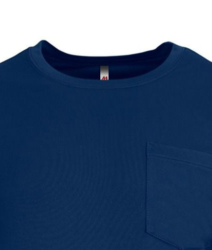 A4 Mens Sprint Long Sleeve Pocket Tee
