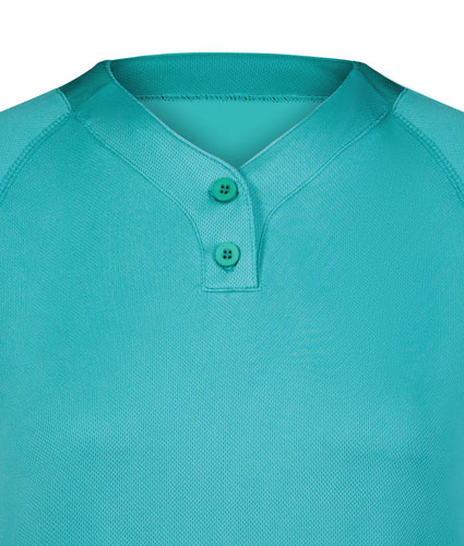 Augusta Youth Girls Cutter Henley Jersey