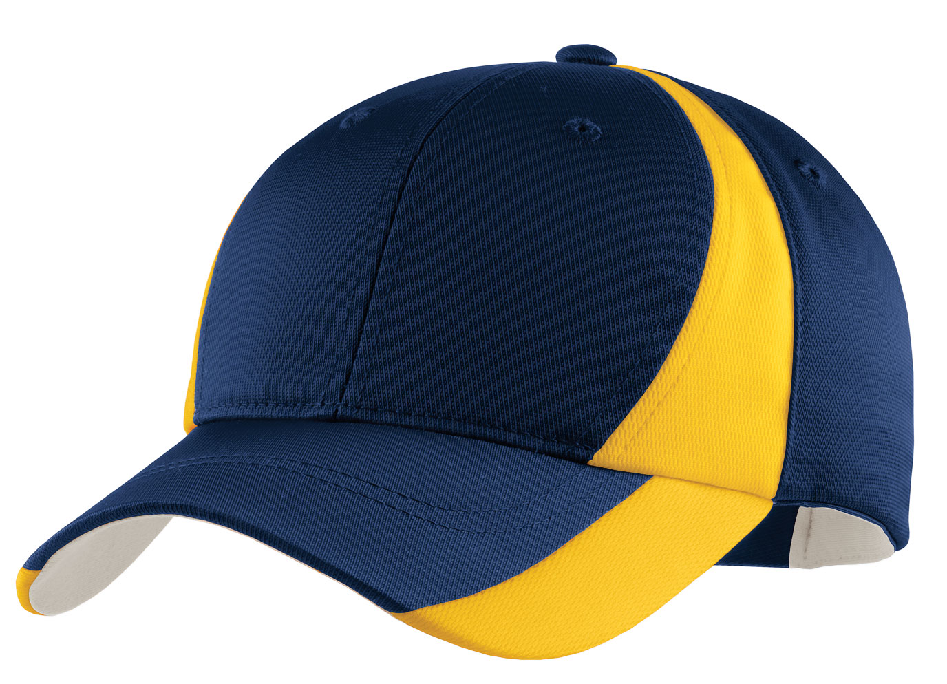 Sport-Tek Adult Dry Zone Nylon Colorblock Cap