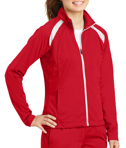 Sport-Tek Ladies Tricot Track Jacket