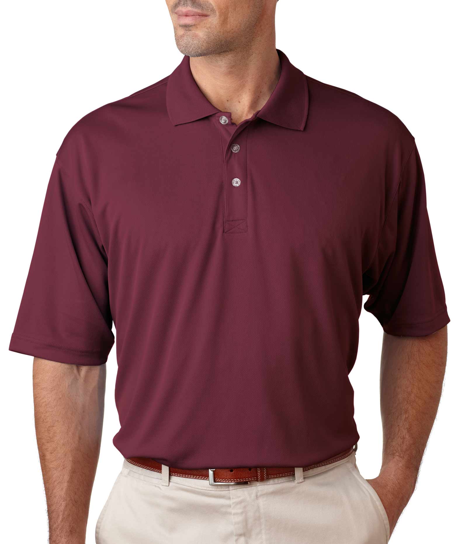 UltraClub Mens Cool  Dry Sport Polo