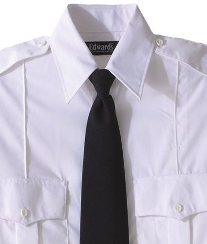 Edwards Adult Cotton Blend Long Sleeve Security Shirt