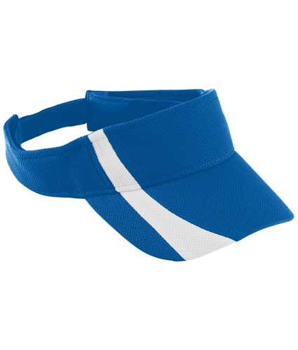 Augusta Adult Adjustable Wicking Mesh Two-Color Visor