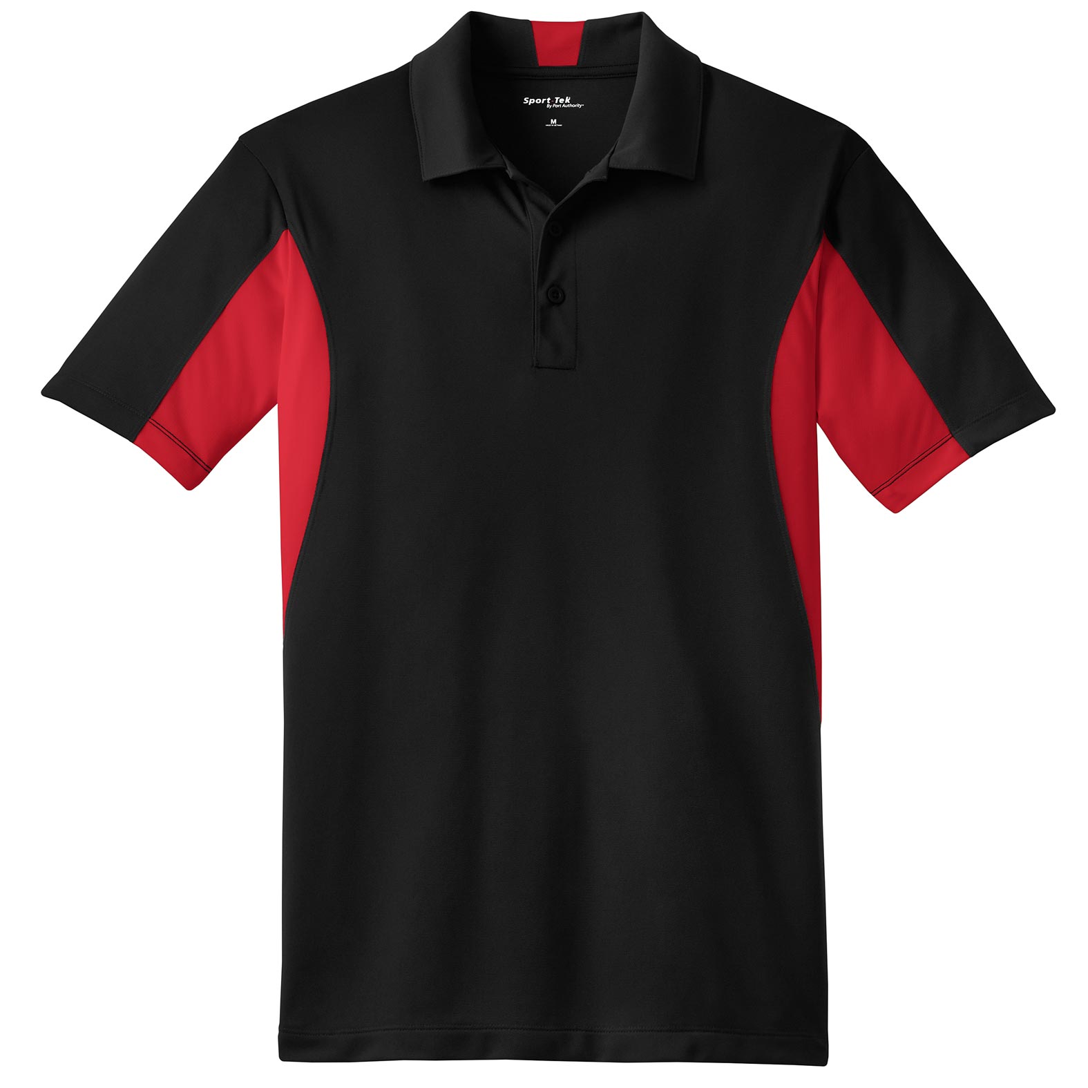 Sport-Tek Mens Side Blocked Micropique Sport-Wick  Polo