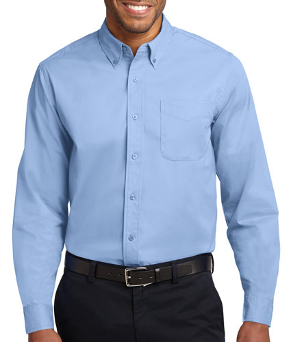 Port Authority Mens Long Sleeve Easy Care Shirt