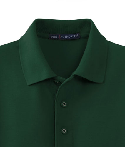 Port Authority Mens Silk Touch Long Sleeve Polo