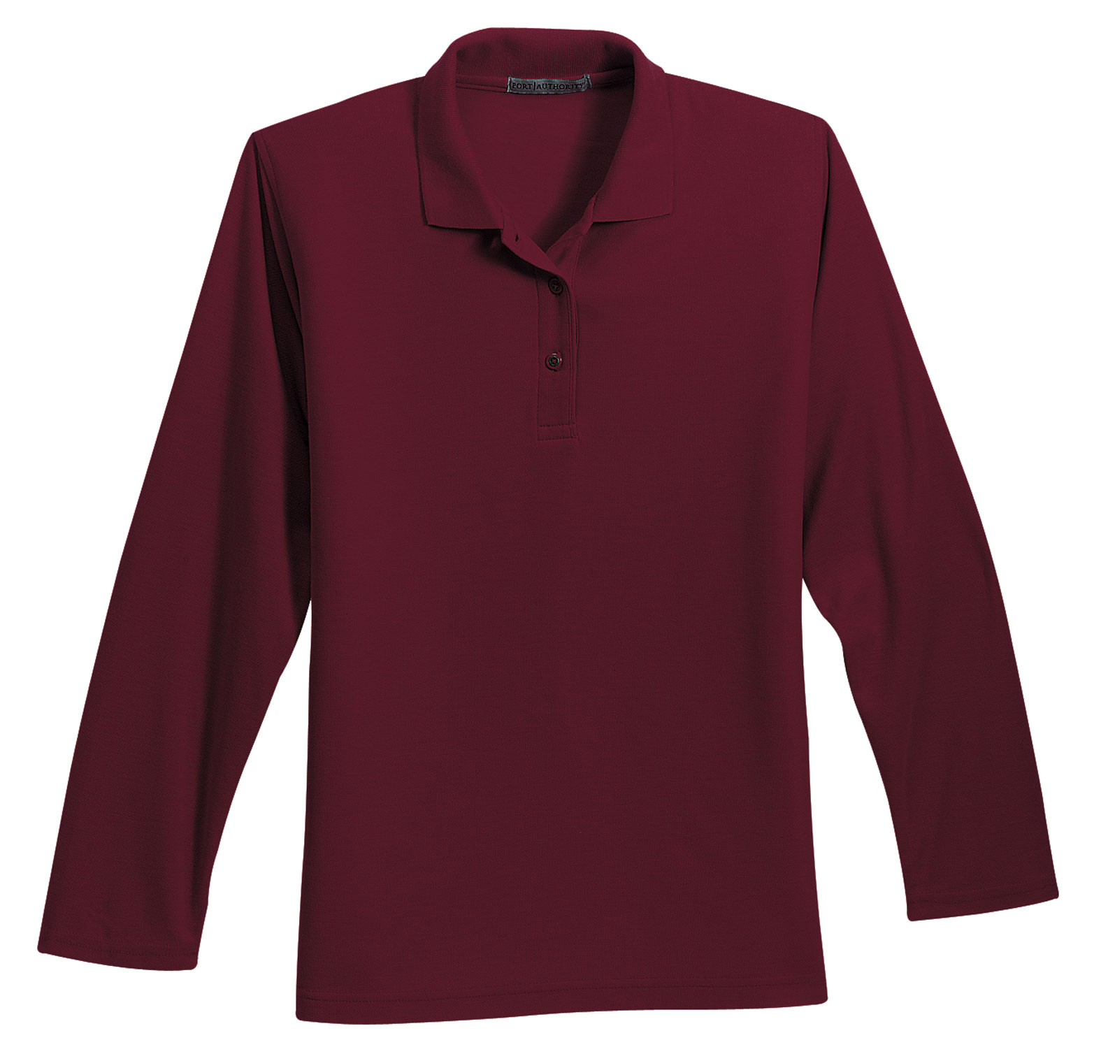 Port Authority Ladies Long Sleeve Silk Touch Polo