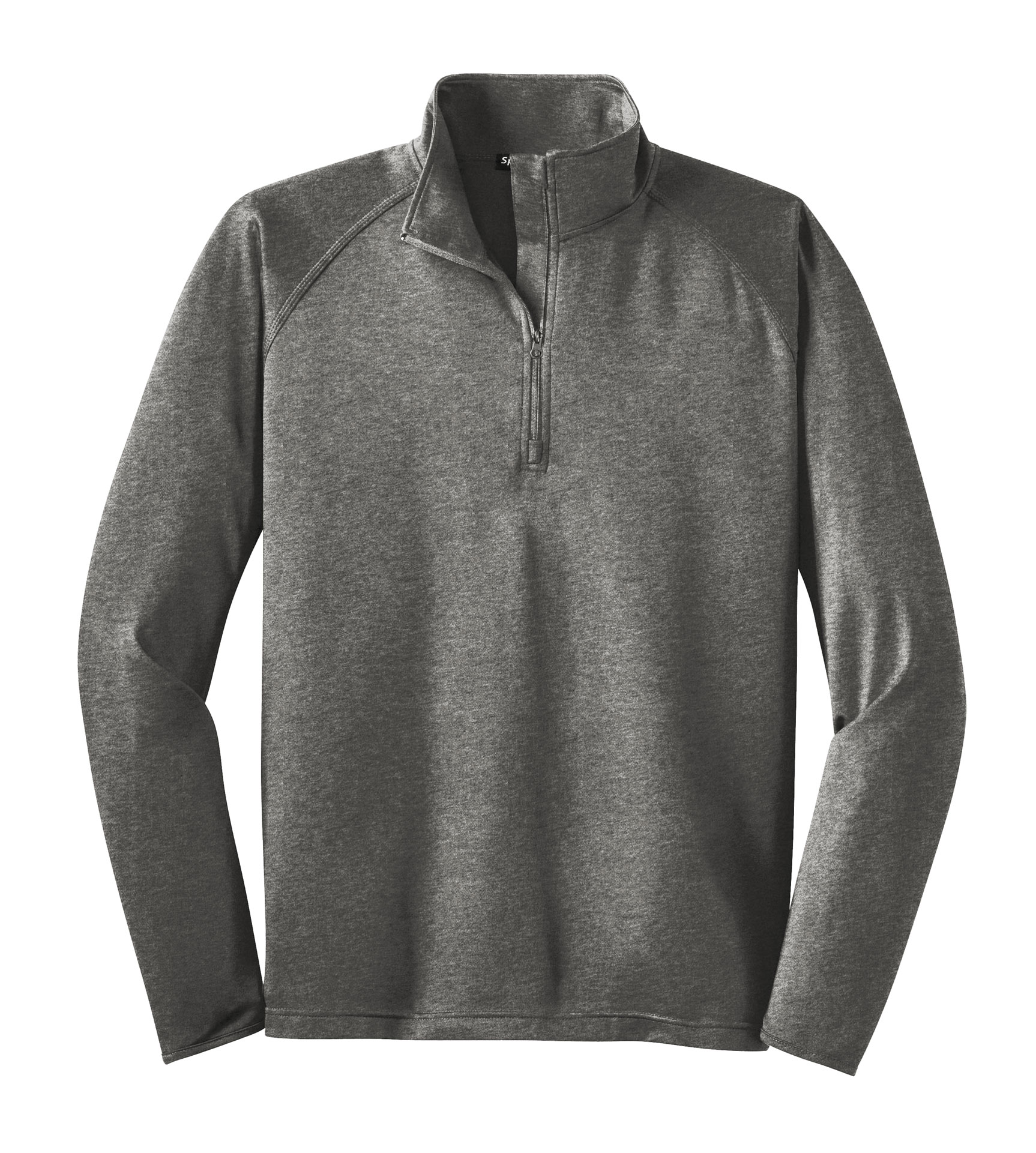Sport-Tek Mens Sport-Wick Stretch 12-Zip Pullover 