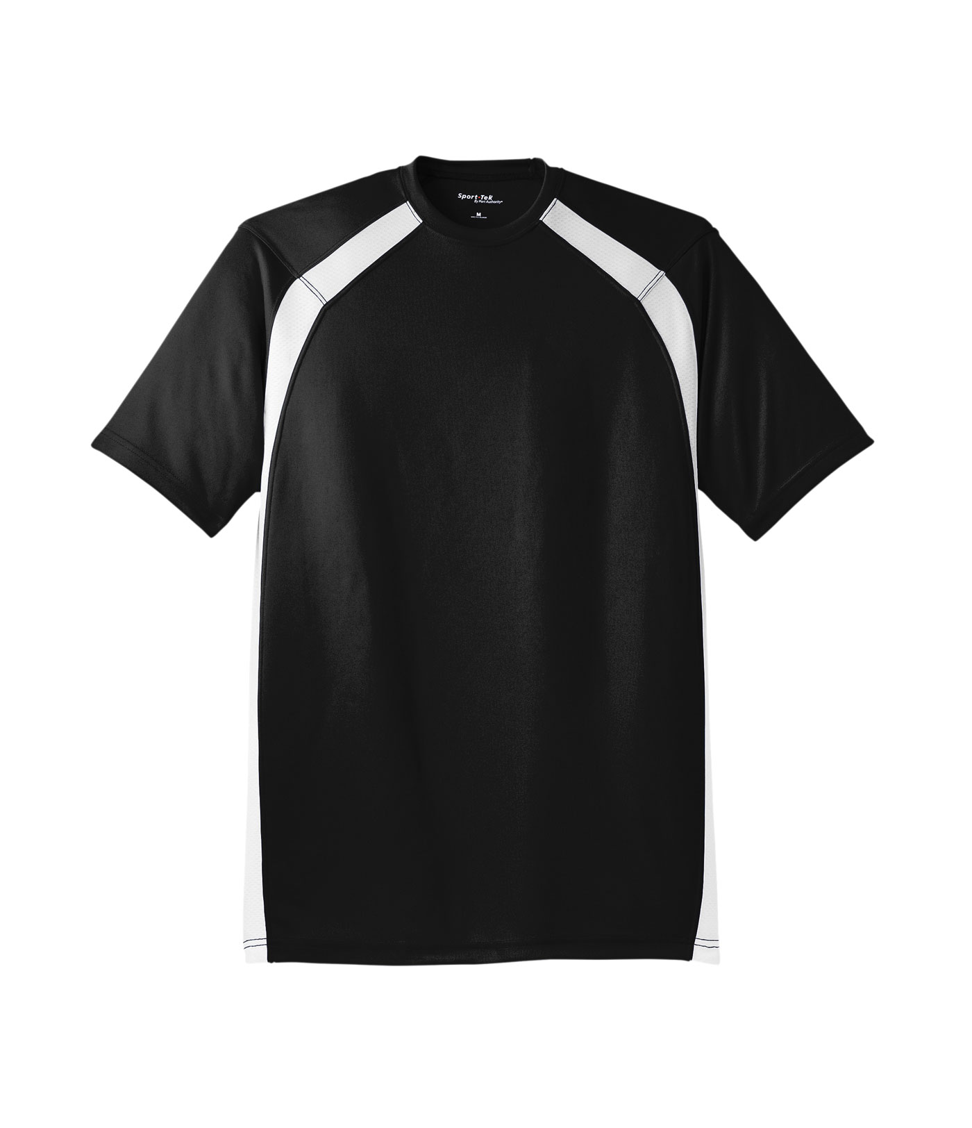 Sport-Tek Mens Dry Zone Colorblock Crew