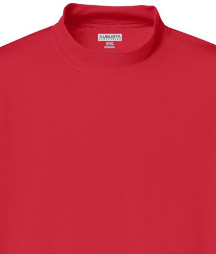 Augusta Adult Wicking Mock Turtleneck