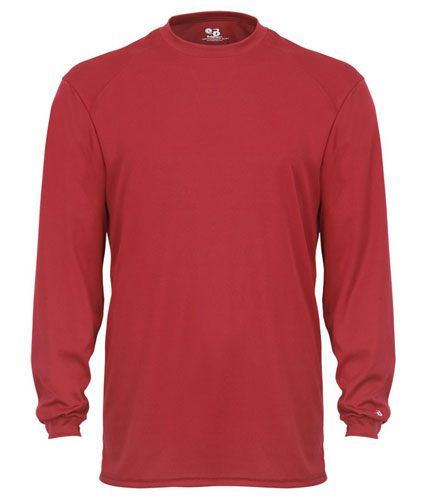 Badger Mens B-Tech Long Sleeve T-Shirt