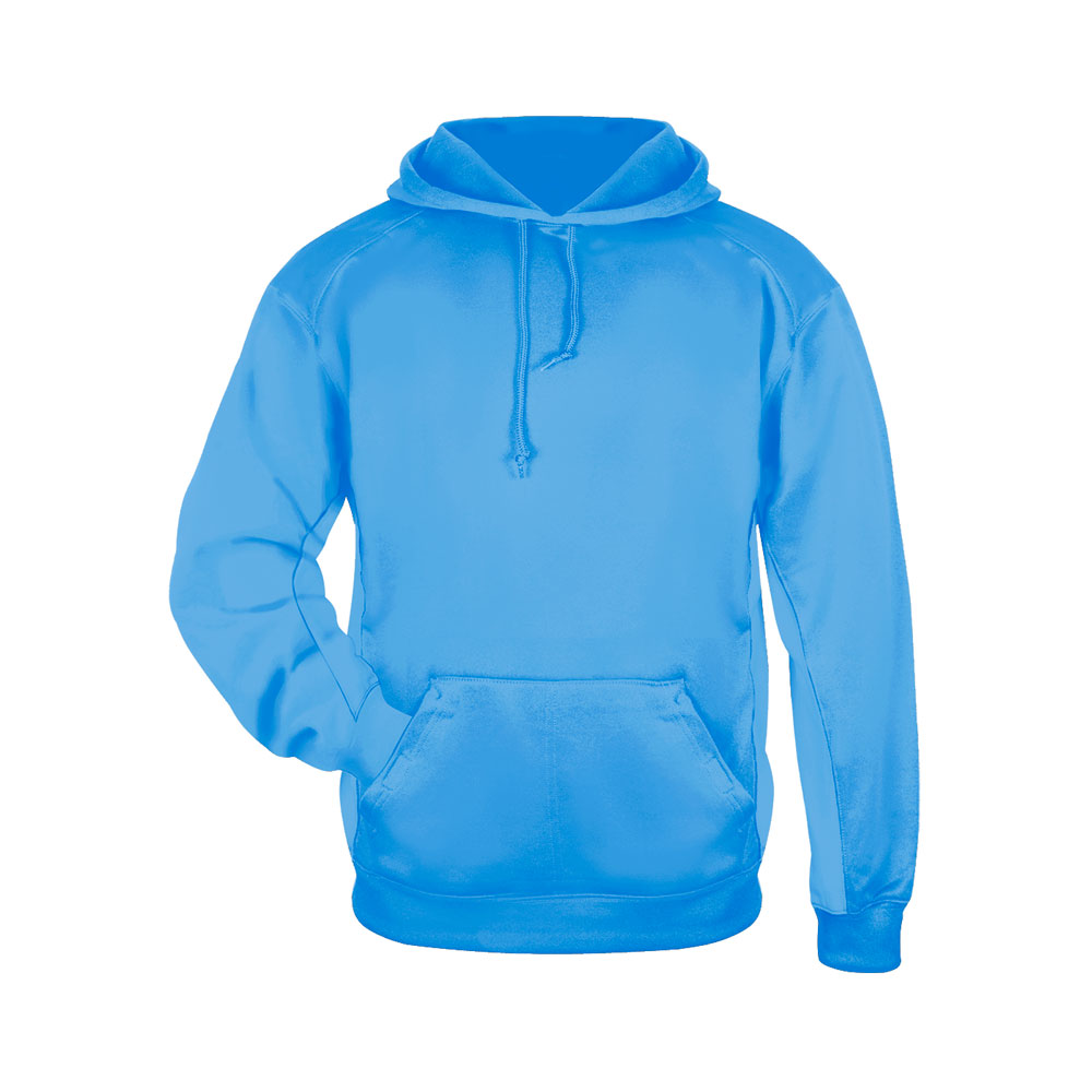 Badger Mens Performance Fleece Hooded Sweatshirt